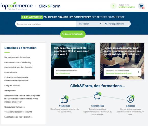 Click&Form nouvelle version